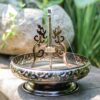 Incense Coil Holder No Lid Brass