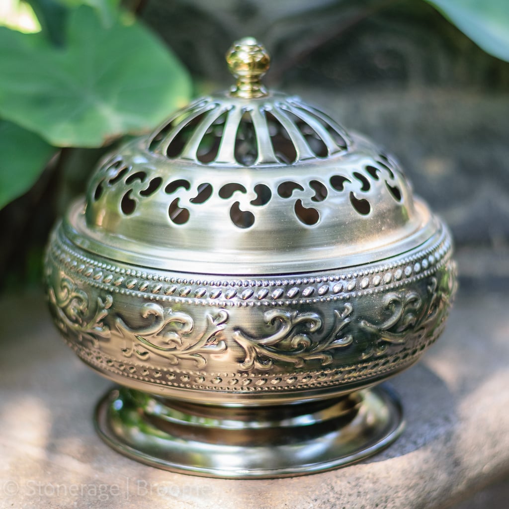 Incense Coil Holder with Lid